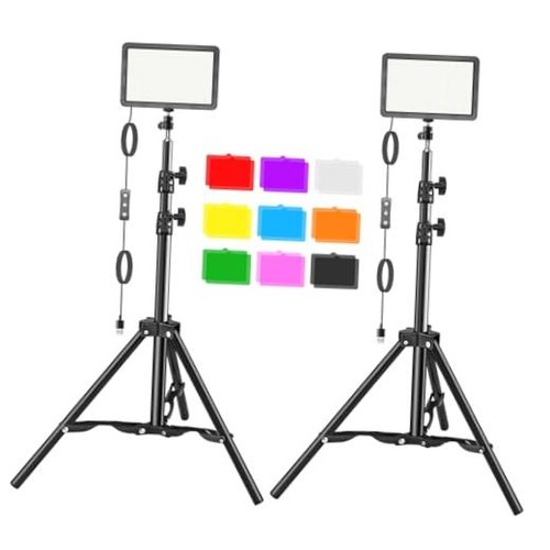 Led video light kit 2pcs - light,